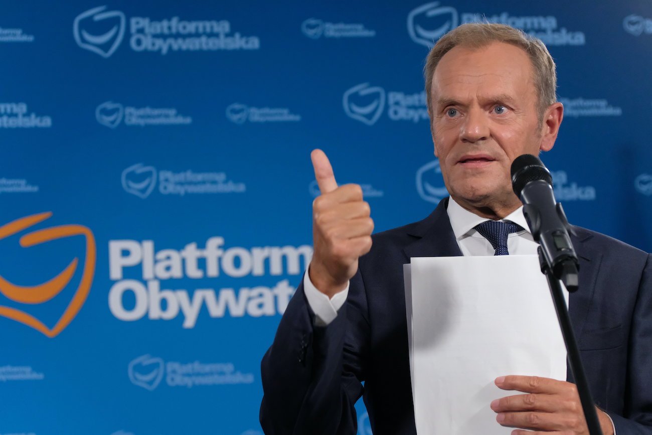 KO zanotowała wzrost poparcia o 5 pkt. proc.