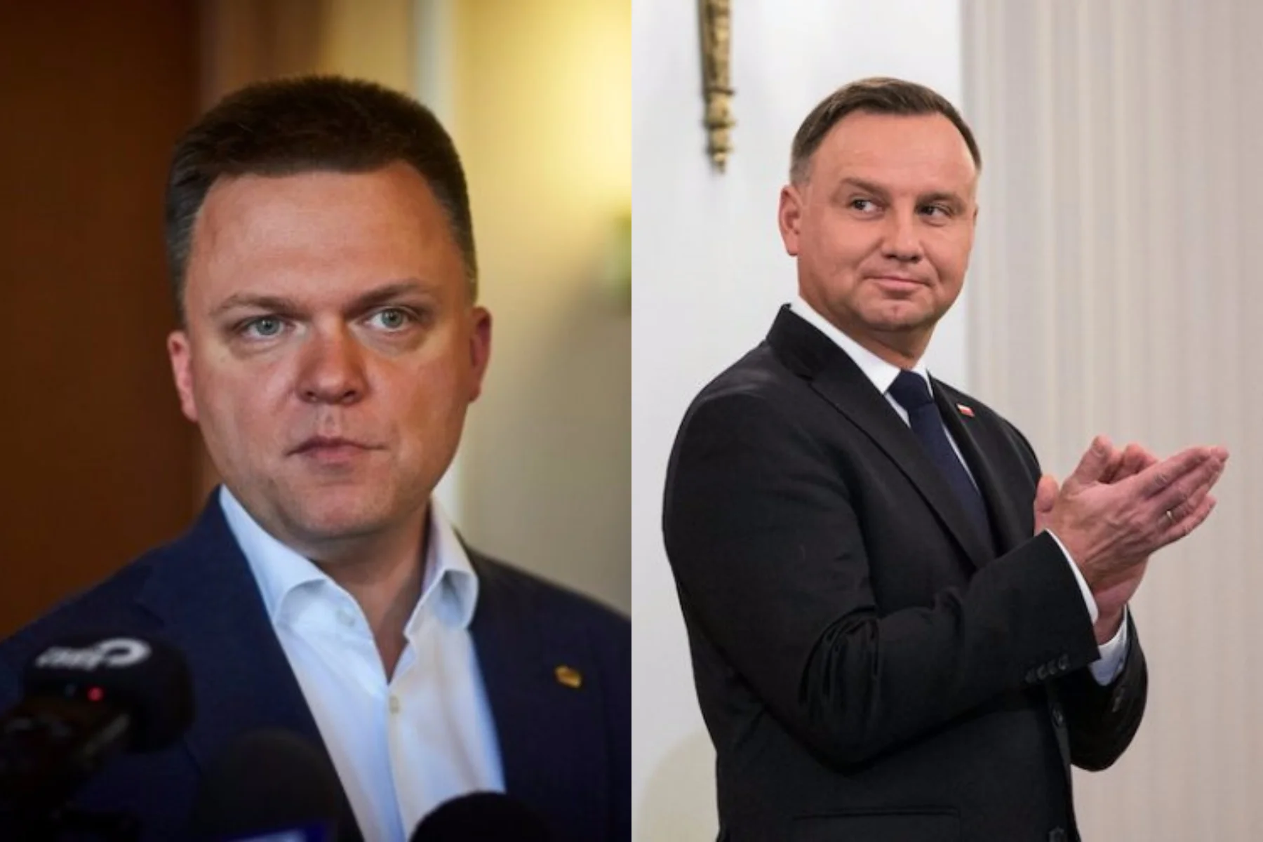 Andrzej Duda odniósł się do szczepienia przeciw COVID-19 Szymona Hołowni.