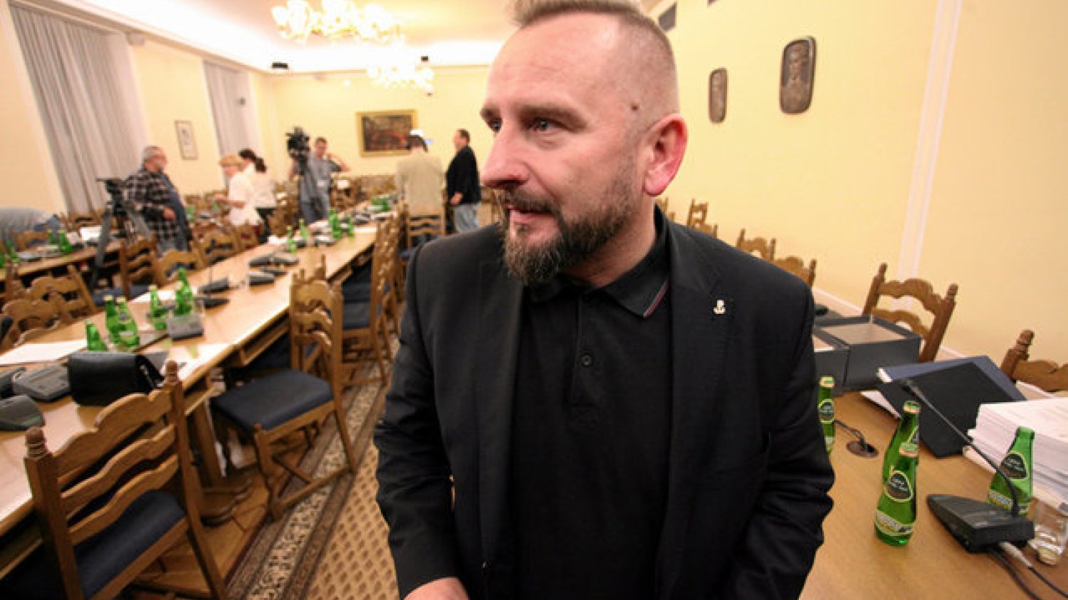 Poseł Piotr Leroy Marzec został dziś wykluczony z klubu Kukiz '15