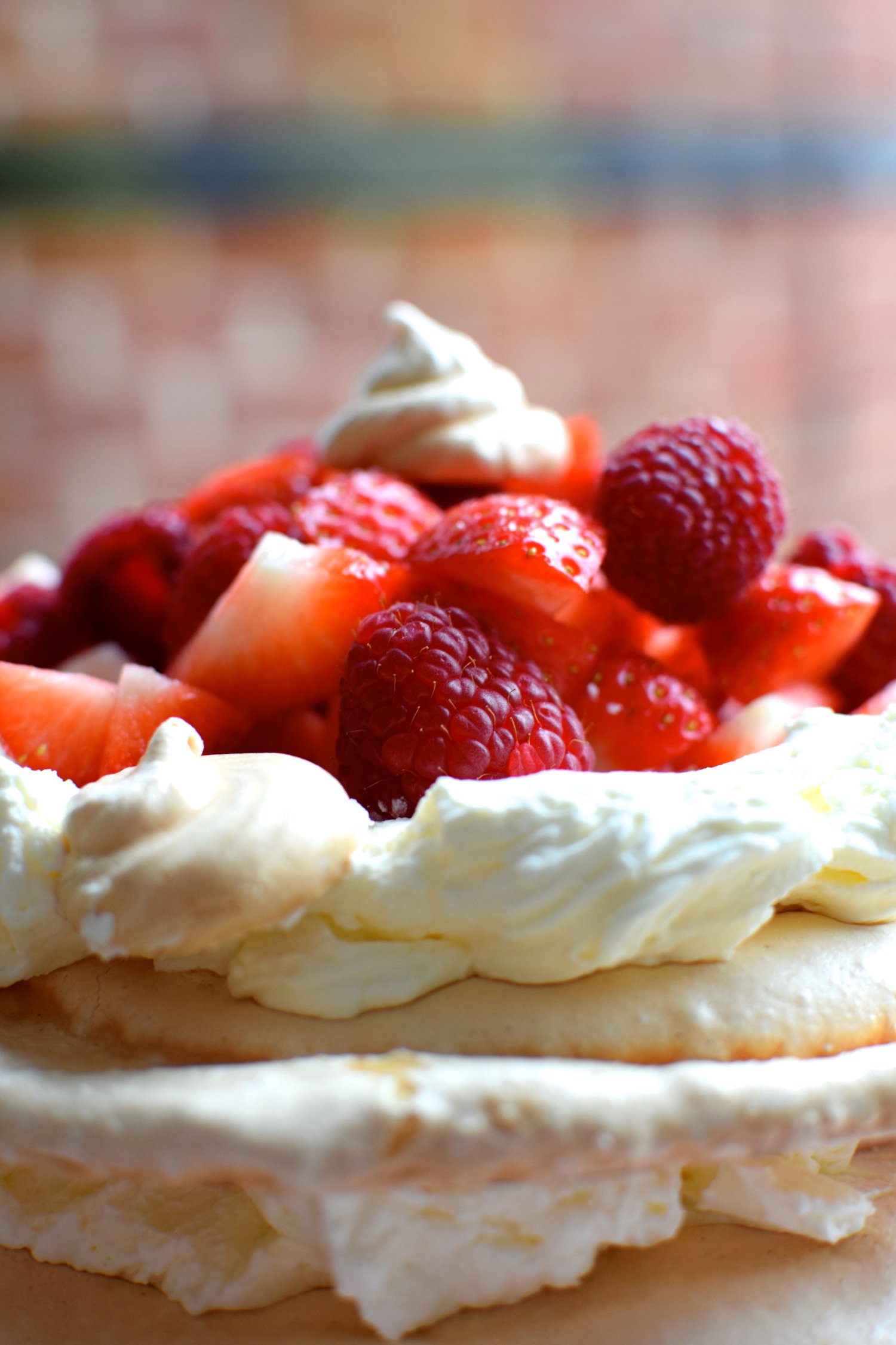 Tort bezowy dla teściowej