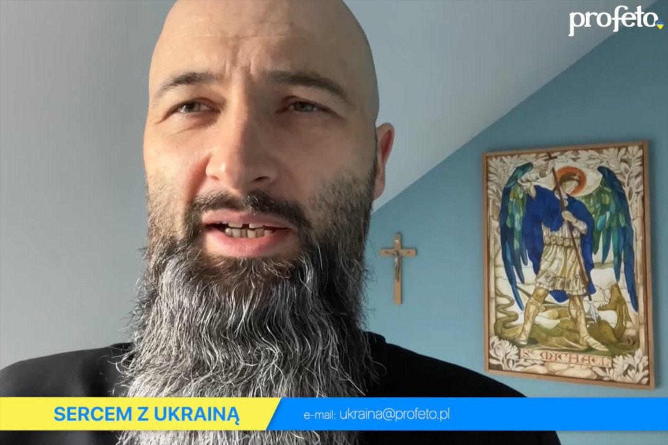 Ksiądz Michał Olszewski, prezes fundacji Profeto