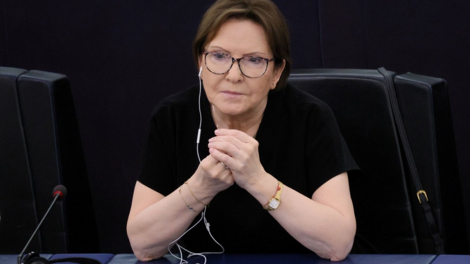 Ewa Kopacz w Parlamencie Europejskim. O to upomniała europosłankę Rimę Hassan.
