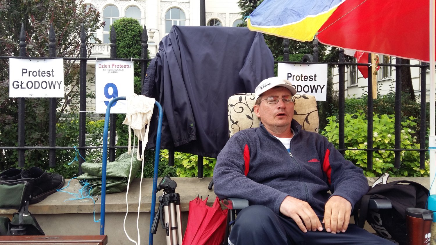 Nie poddam się, choćbym miał tutaj umrzeć - mówi Sławomir Dul.