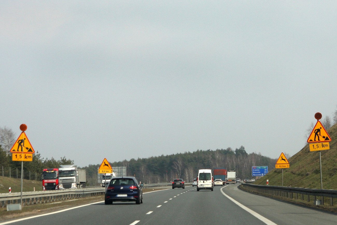 Zwłoki przy autostradzie A1 na Śląsku.