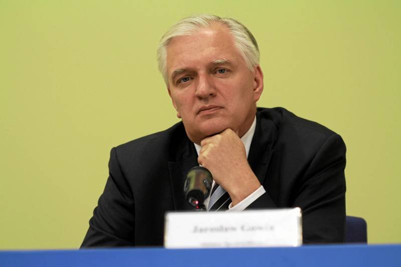 Minister sprawiedliwości Jarosław Gowin