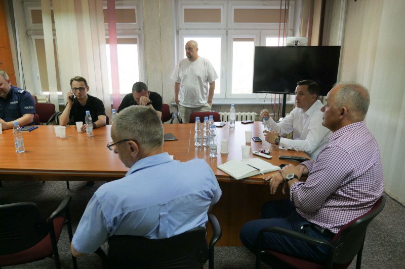 Sztab kryzysowy w Skierniewicach. W mieście brakuje wody.