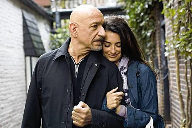 Kadr z filmy "Elegia" porusza problem związku z dużą różnica wieku. W rolach głównych: Penelope Cruz i Ben Kingsley.