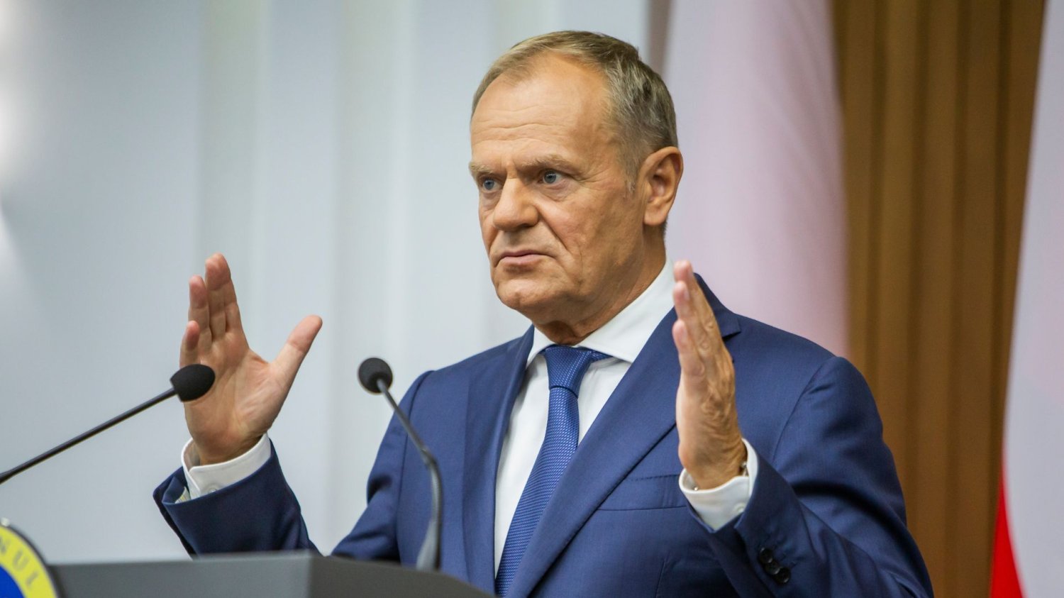 Tusk z mocnym apelem do Europy. Tusk z mocnym apelem do Europy.