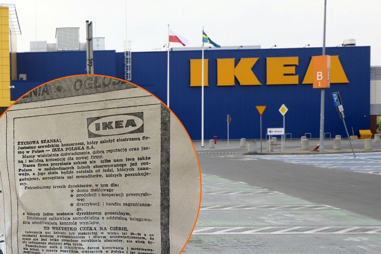 Ogłoszenie IKEI z 1988 roku. Takie mieli wymagania