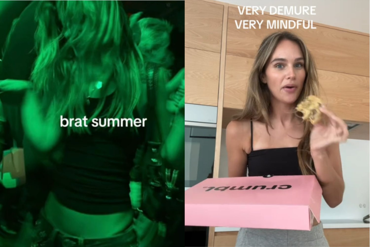 brat i demure, co to znaczy brat, co to znaczy demure