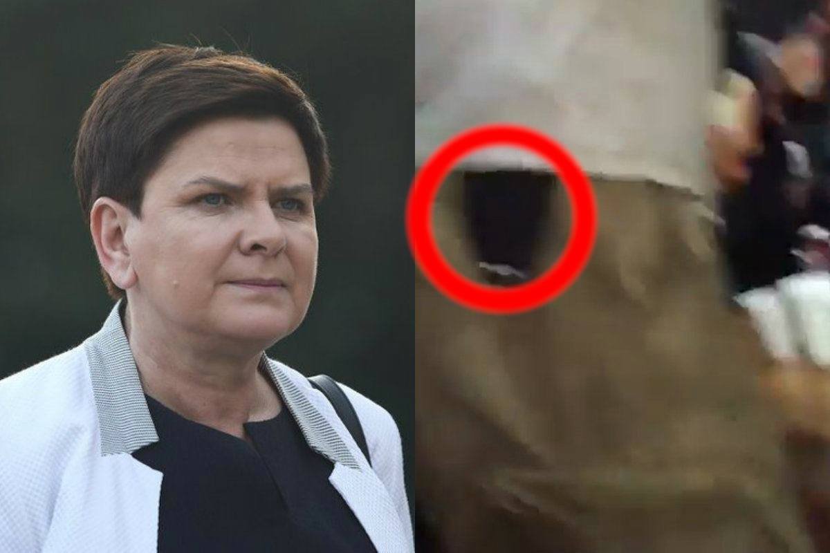 Czy gangster, który spotkał się z Beatą Szydło miał przypięty nóż?