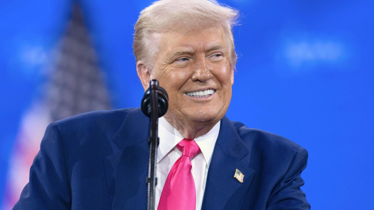 Donald Trump "bardzo pewny" końca wojny w Ukrainie Donald Trump na konferencji CPAC