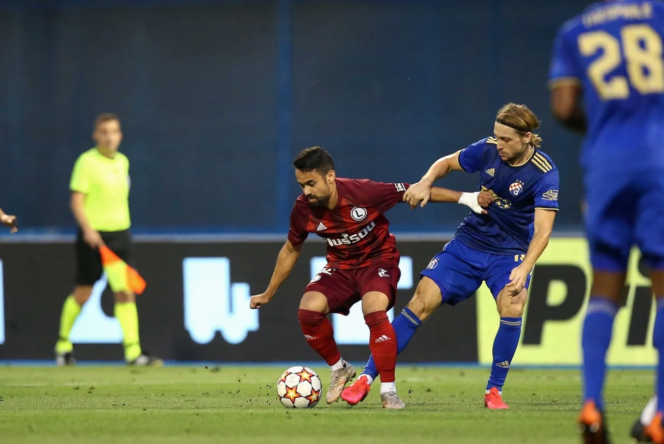 Dinamo Zagrzeb zremisowało z Legią Warszawa pierwsze starcie w kwalifikacjach Ligi Mistrzów