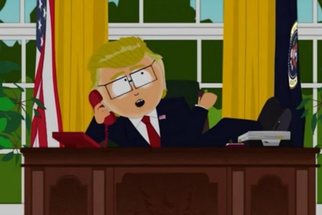 Animowany odpowiednik Donalda Trumpa obraża polskiego przywódcę.