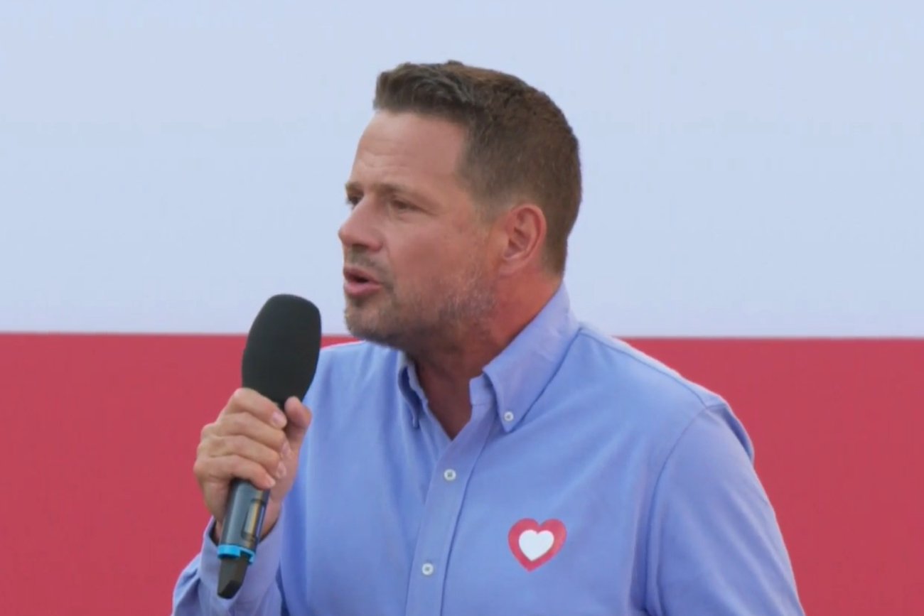 Rafał Trzaskowski kpił z prezesa PiS na spotkaniu w Olsztynie