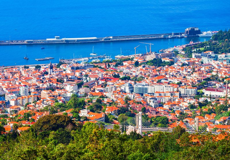 Madera w Portugalii.