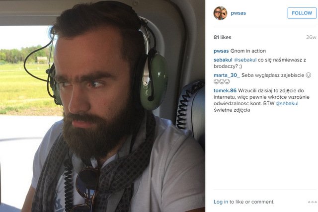 Zupełnie inny niż w przedstawiany na fotografii korporacyjnej Kulczyk Investments