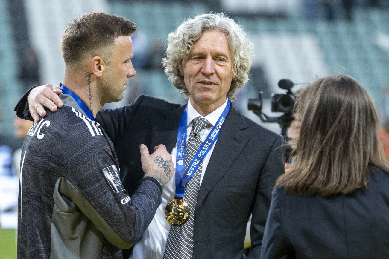 Dariusz Mioduski zabierał ważny głos w bardzo trudnym momencie Legii Warszawa w sezonie 2021/22.