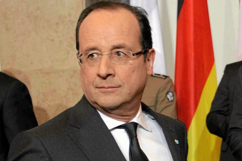 Prezydent Hollande "dołuje" w sondażach zaufania