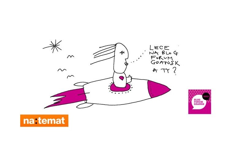 Rysownik i bloger Tomasz Jakub Sysło na Blog Forum Gdańsk 2013 przekonywał, że obraz ma o wiele większą siłę od słowa.