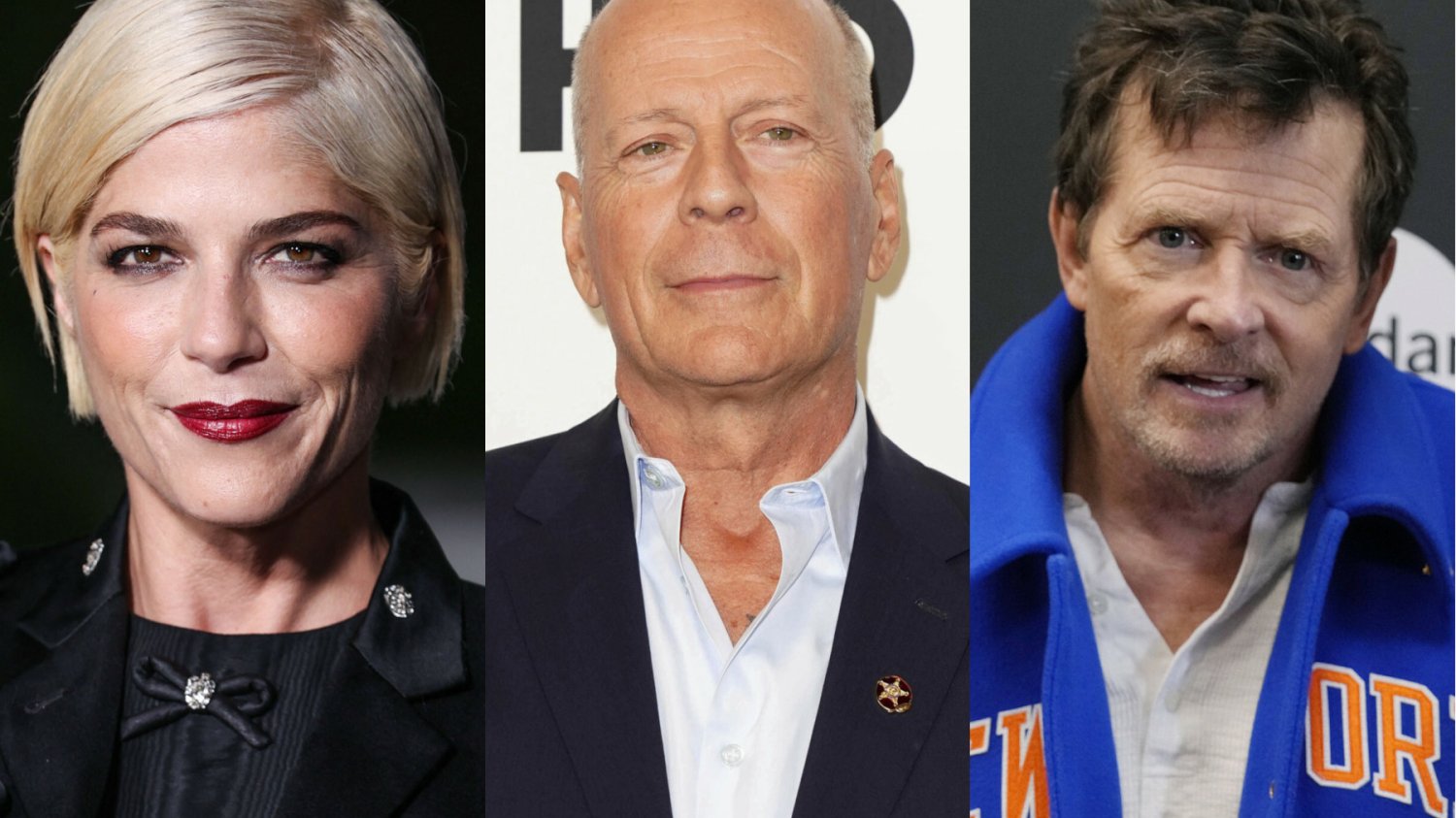 Selma Blair, Bruce Willis, Michael J. Fox: choroby Selma Blair, Bruce Willis, Michael J. Fox