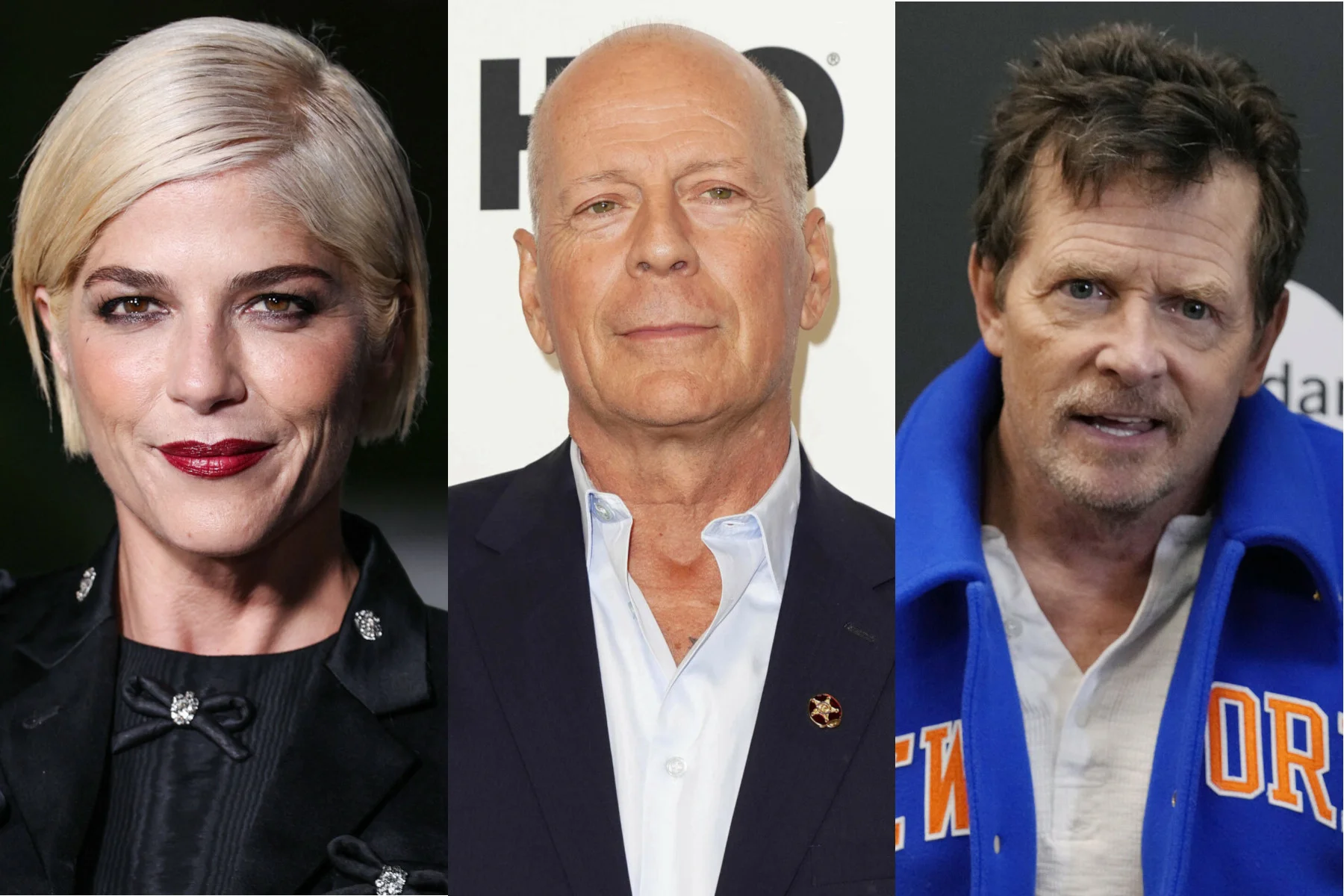 Selma Blair, Bruce Willis, Michael J. Fox: choroby Selma Blair, Bruce Willis, Michael J. Fox