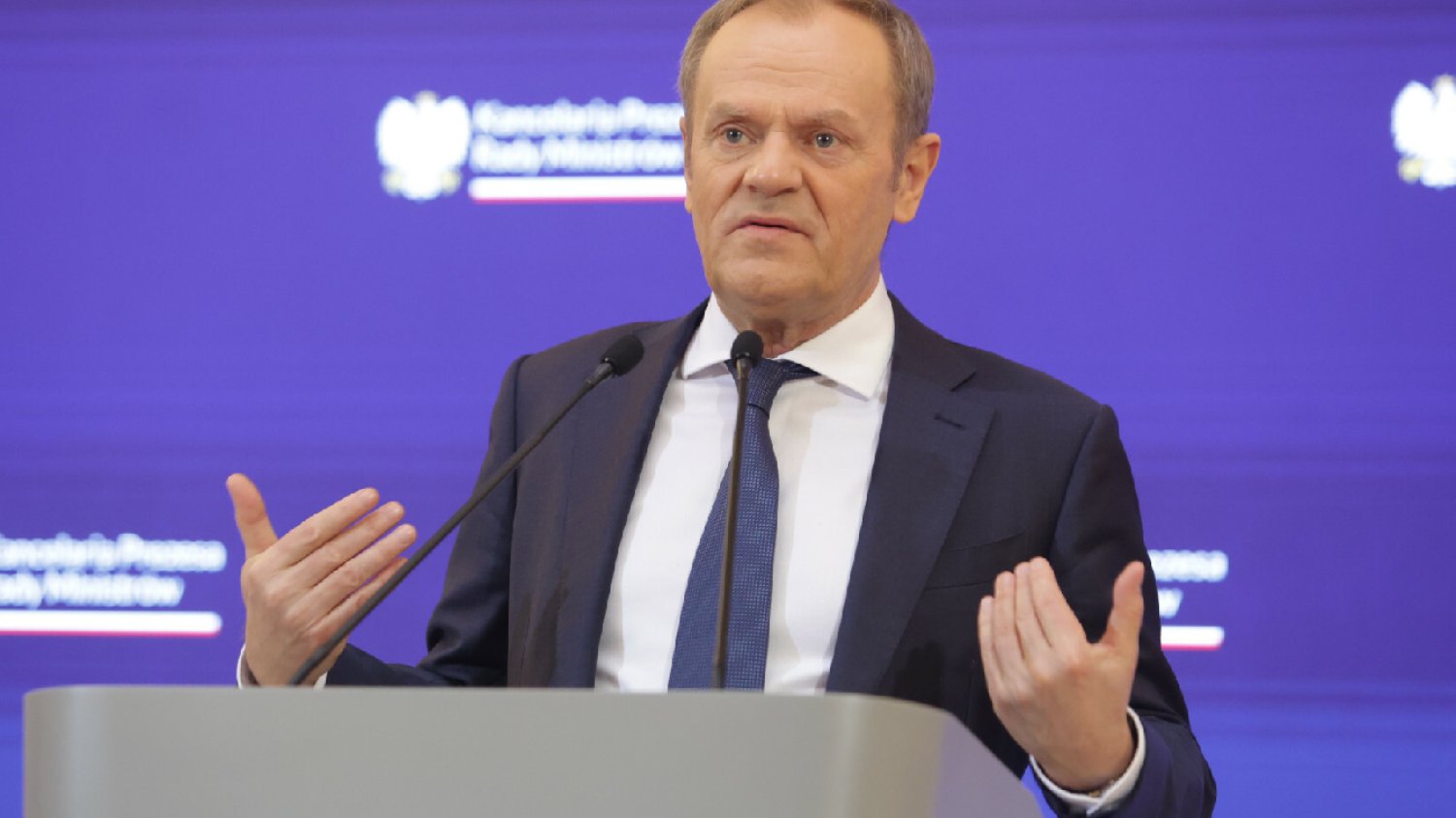 Konferencja Donalda Tuska. Ostra odpowiedź dla Dudy i Kamińskiego.