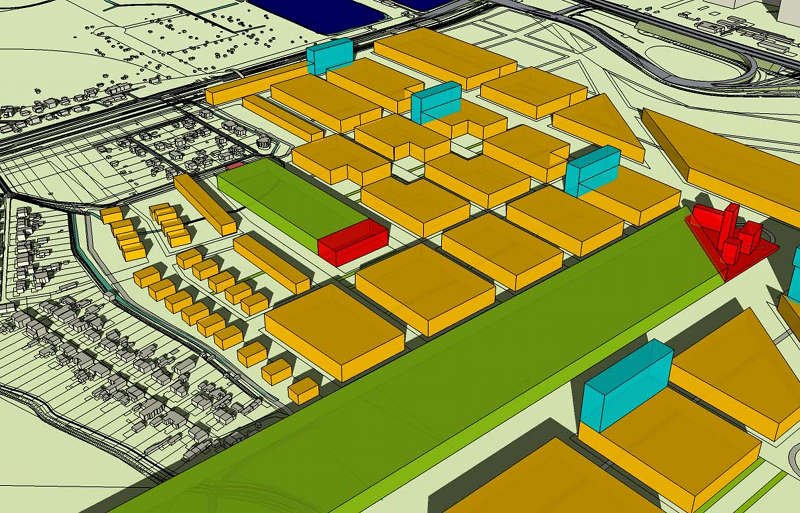 Nowe Żerniki czyli WUWA2 – wizualizacja
