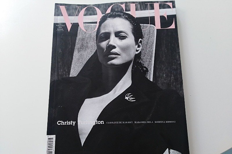 Bohaterką wrześniowego wydania polskiego Vogue'a jest Christy Turlington