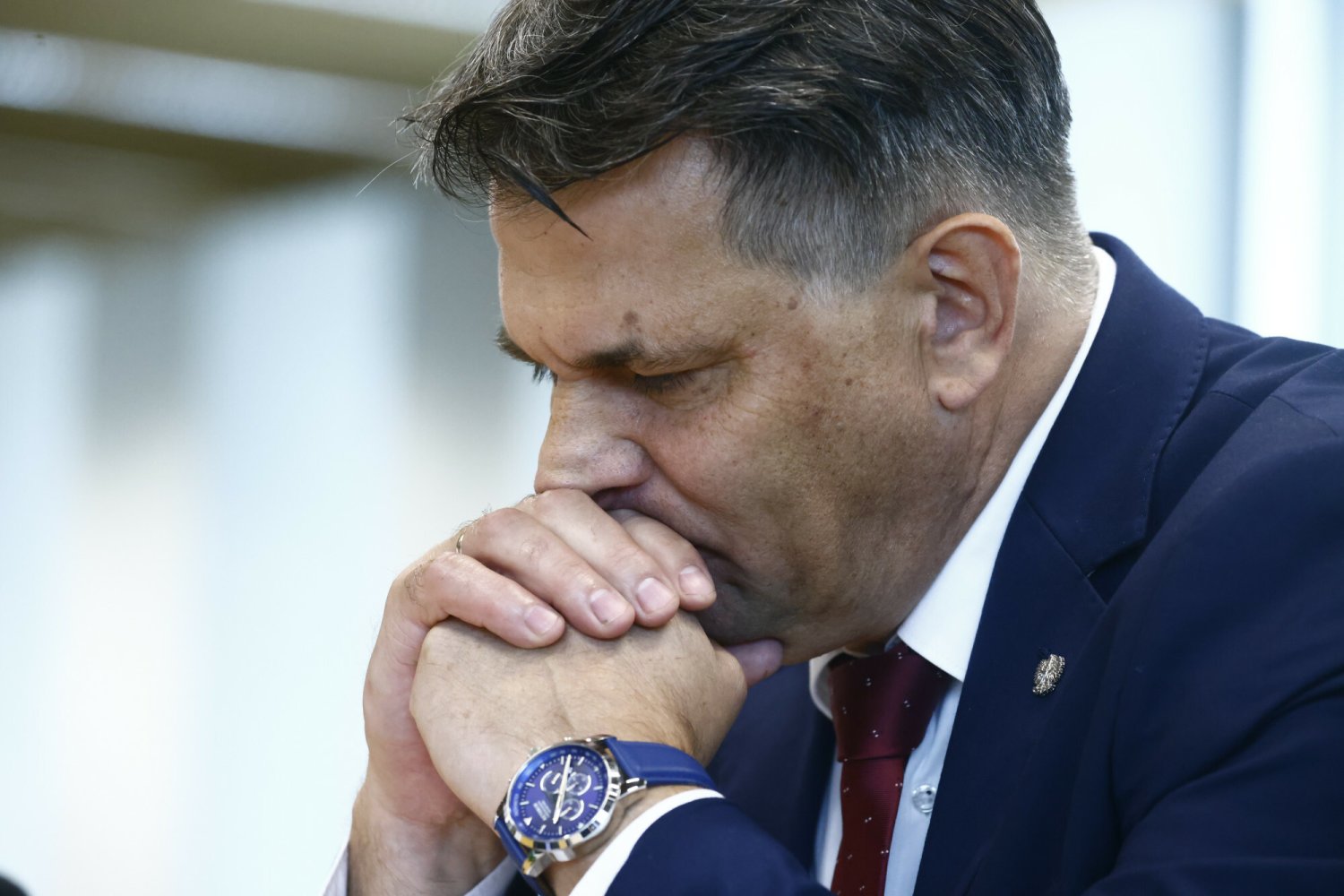 Poseł PiS Piotr Kaleta wyszedł ze studia TVN24.