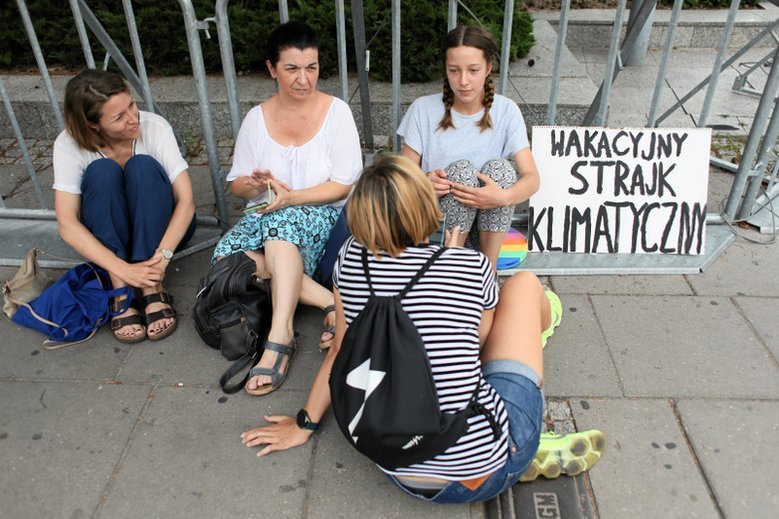 Greta Thunberg poparła protest Ingi Zasowskiej.