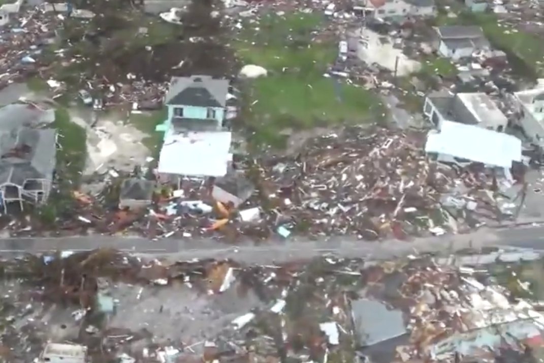 Dorian kompletnie spustoszył północną część Bahamów.