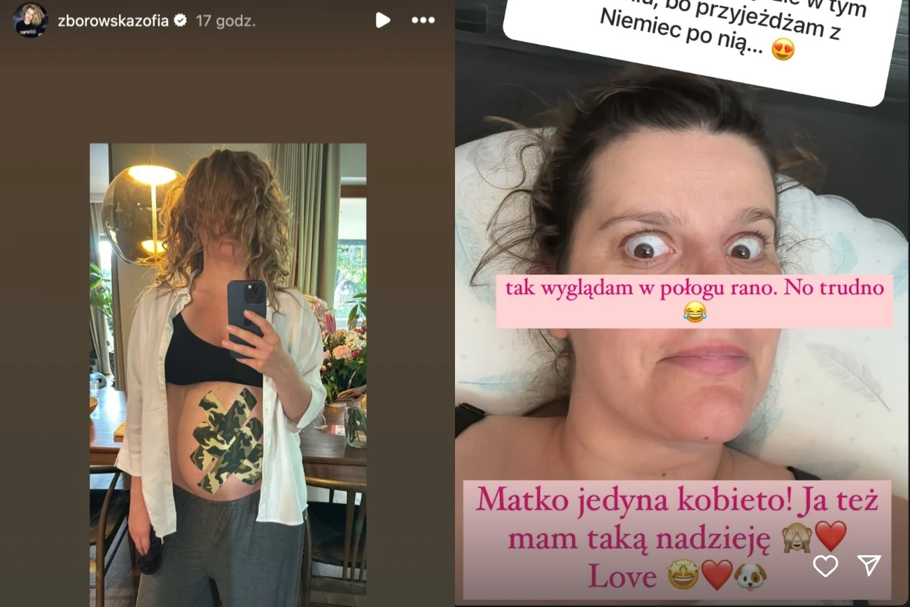 Zborowska urodziła drugie dziecko. Teraz pokazała, jak wygląda jej brzuch