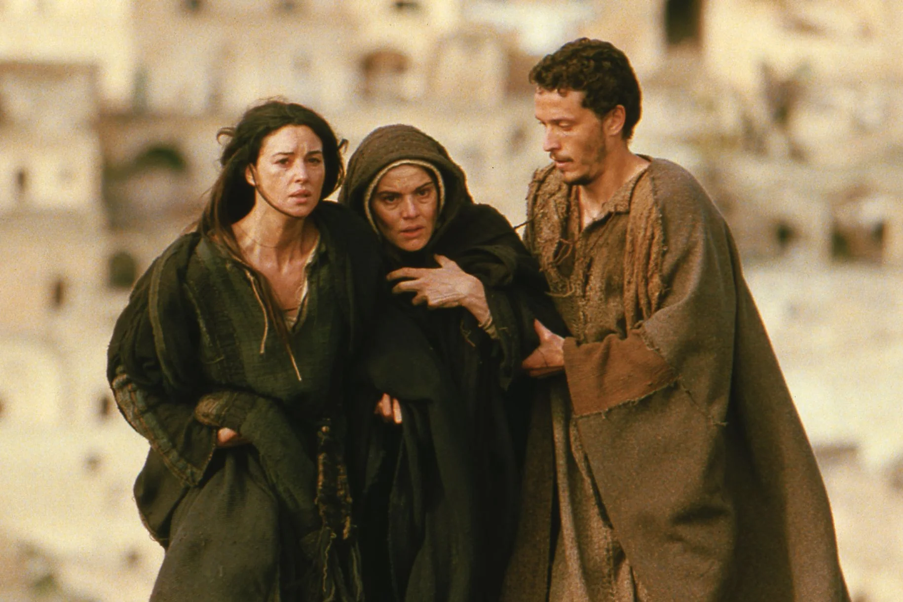 Monica Bellucci, Maia Morgenstern i Christo Żiwkow w filmie "Pasja".
