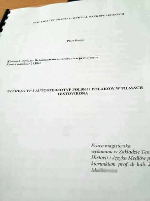 Testoviron jest bohaterem prac naukowych, albo ktoś sobie stroi żarty.