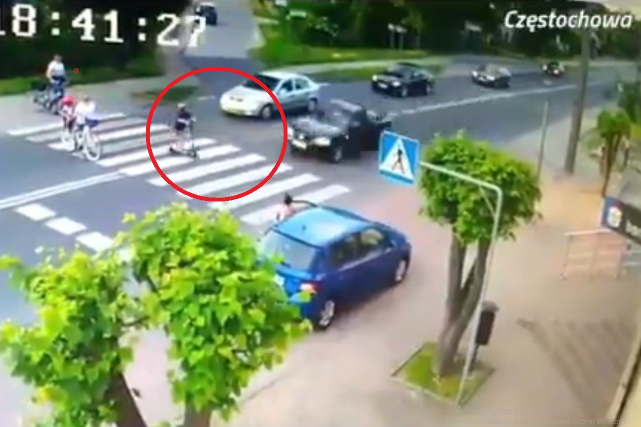 Nieopodal Częstochowy mogło dojść do tragicznego wypadku