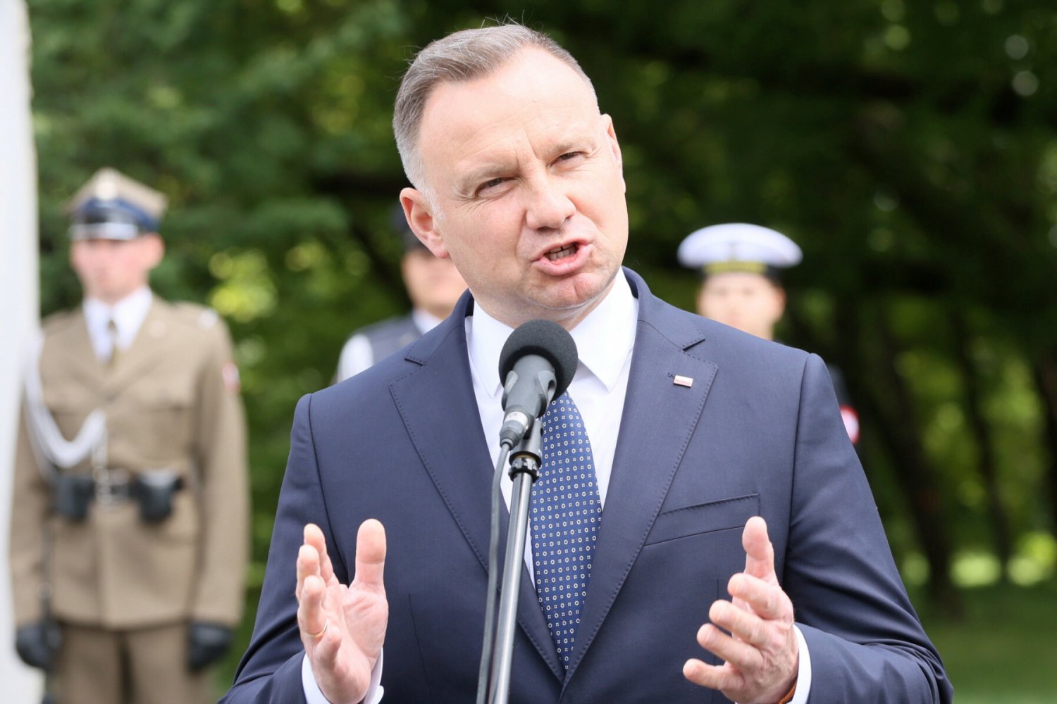 Z okazji 79. rocznicy rzezi wołyńskiej Andrzej Duda miał mocne wystąpienie.