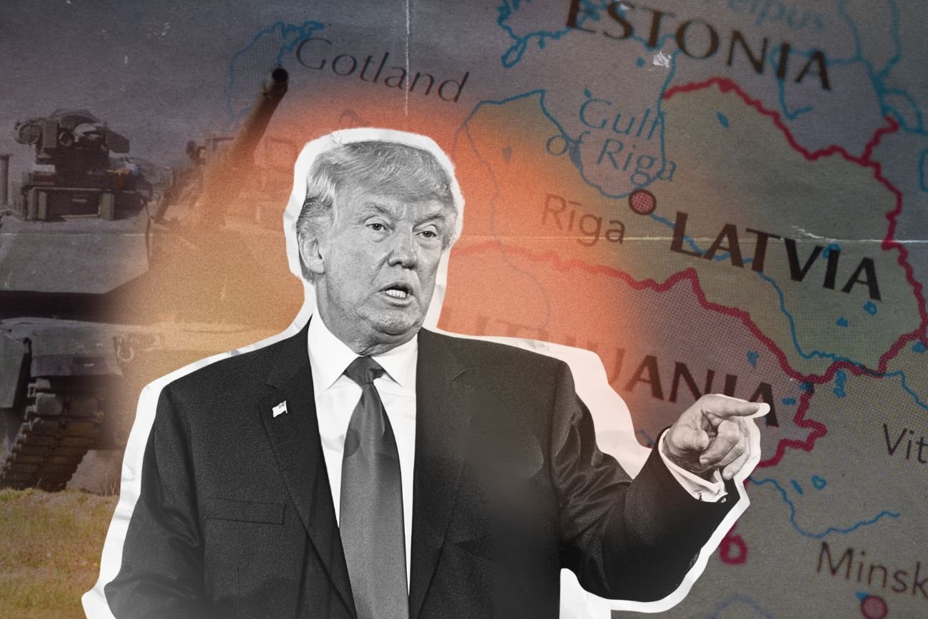 Oni też mierzą się z prowokacjami Rosji. Dlaczego Trump chce ograniczyć pomoc dla nich?