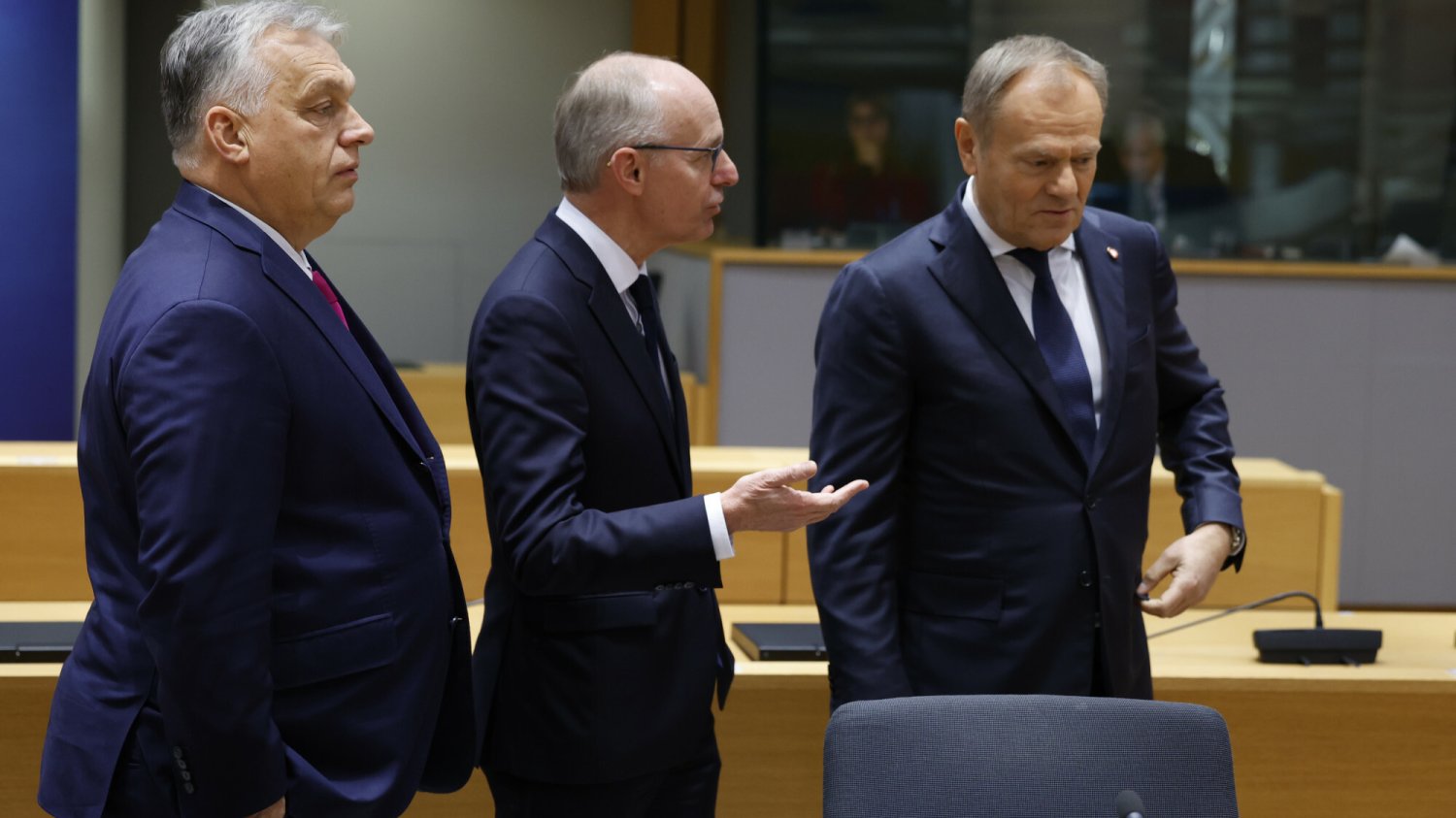 Donald Tusk i Viktor Orban na szczycie RE w Brukseli Donald Tusk i Viktor Orban na szczycie RE w Brukseli