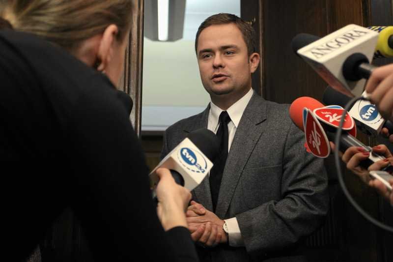 Adam Hofman, rzecznik PiS