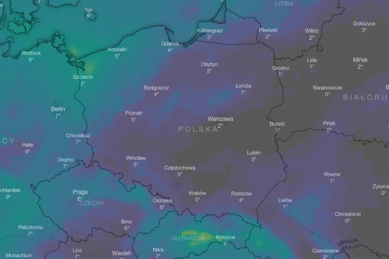 IMGW ostrzega przed silnymi podmuchami wiatru w weekend.