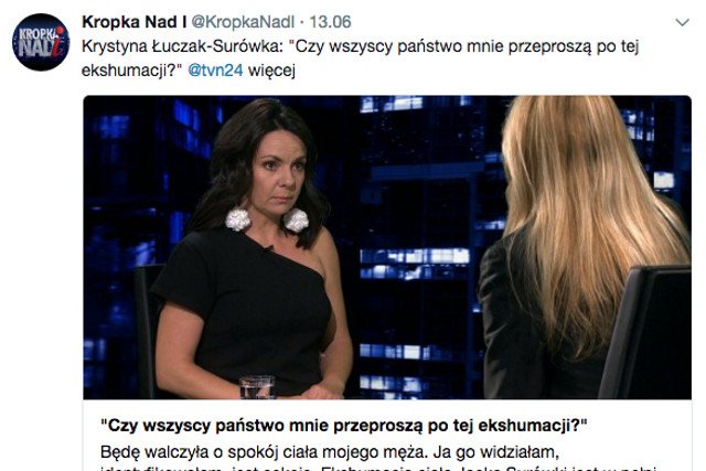 Część internautów skupiła się na wyglądzie Łuczak-Surówki, a nie na tym, co mówiła.