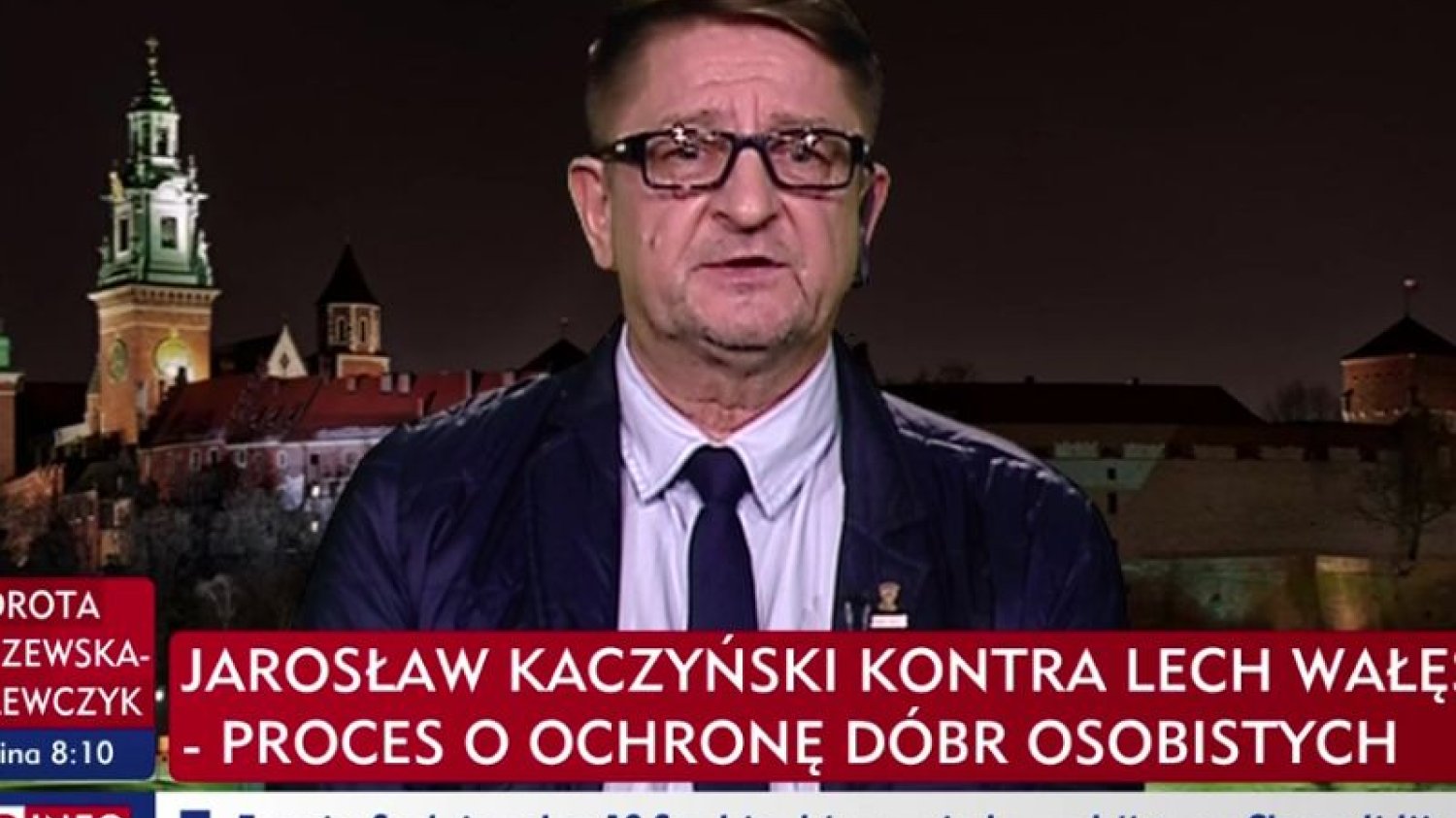 Ryszard Majdzik mógł swobodnie obrażać Lecha Wałęsę na antenie TVP Info.