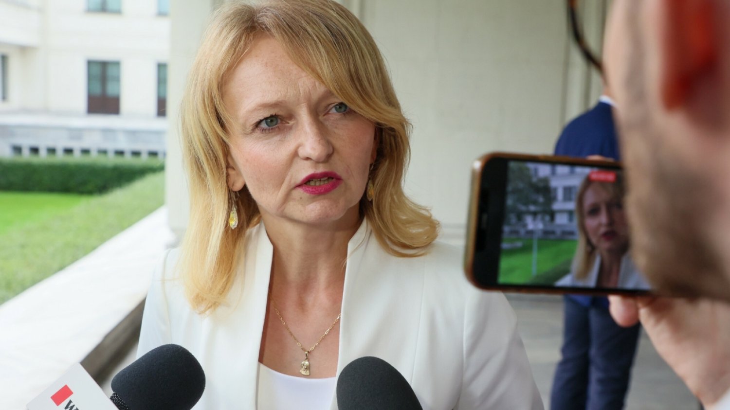 Małgorzata Zych, kandydatka opozycji do Senatu z ramienia Trzeciej Drogi.