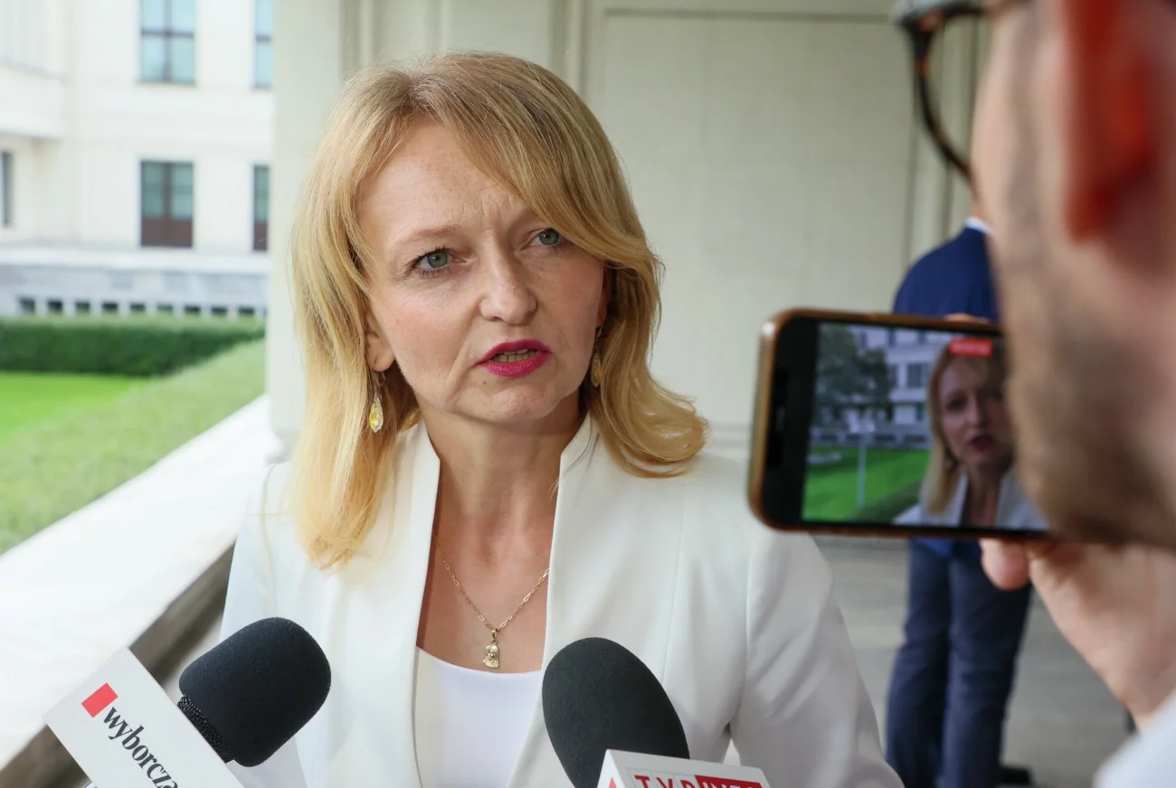 Małgorzata Zych, kandydatka opozycji do Senatu z ramienia Trzeciej Drogi.