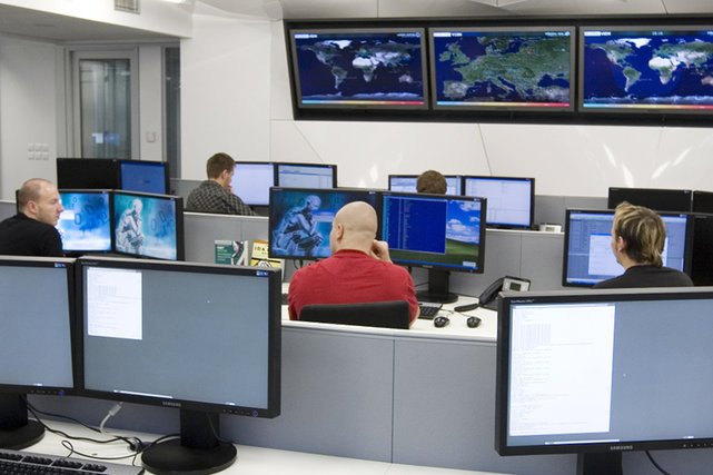 Laboratorium firmy antywirusowej Eset.