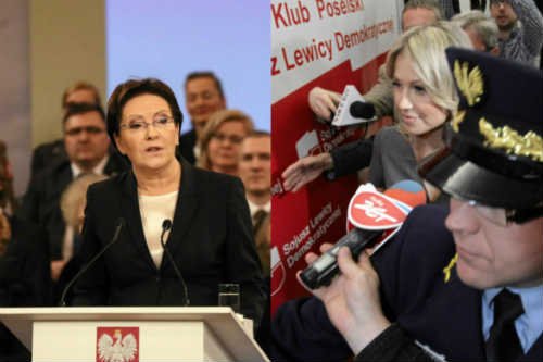 Politycy coraz częściej stawiają na wygłaszanie oświadczeń zamiast rozmawiania z politykami.