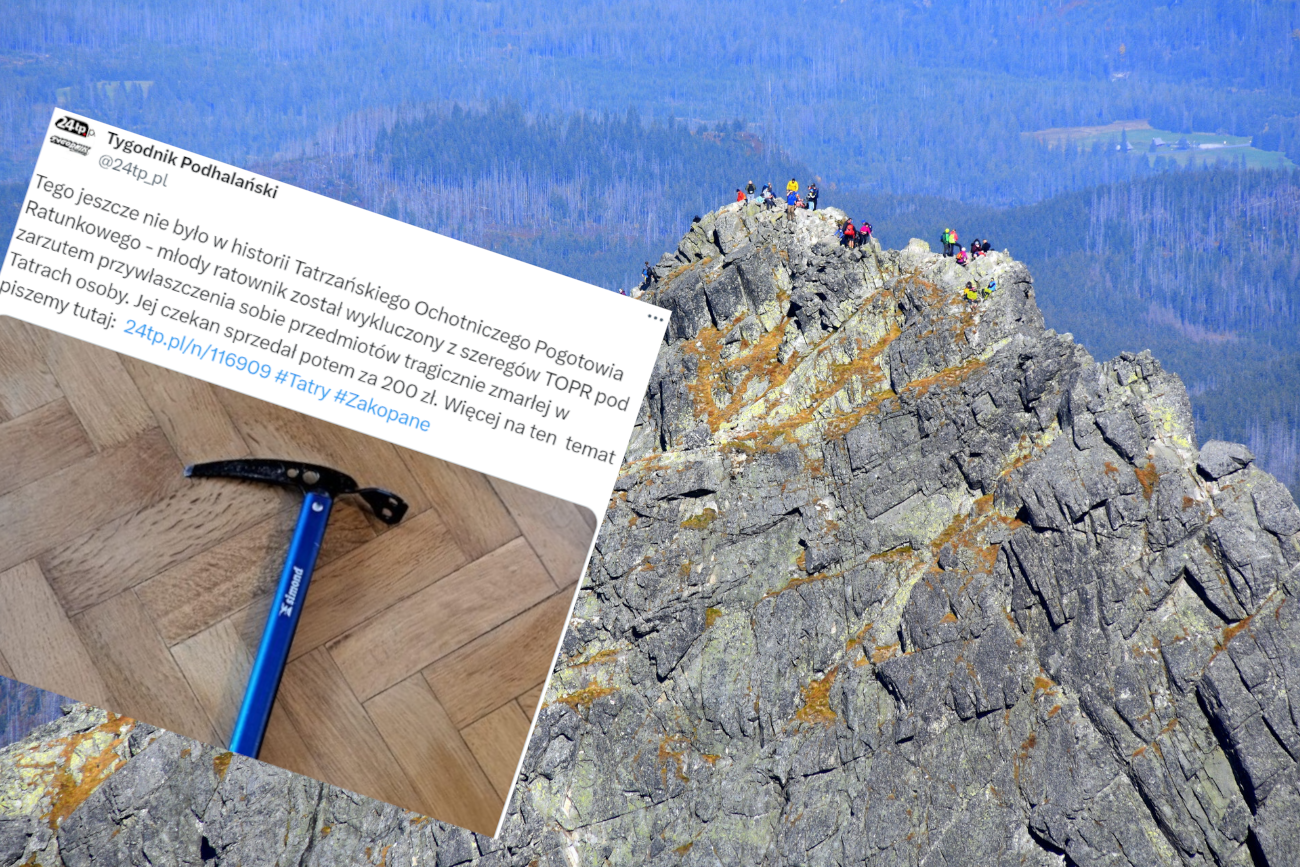 Młody ratownik wykluczony z szeregów TOPR. Powód wywołuje zażenowanie.