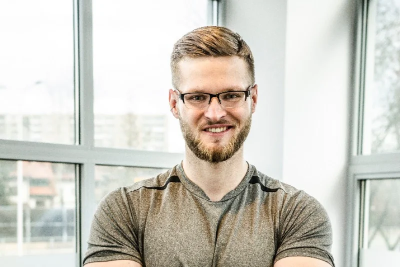 Szymon Urban, autor bloga "Muły i brokuły"