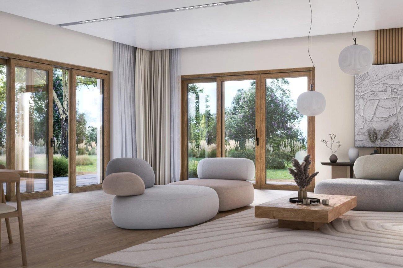 Energooszczędne okna domowe i drzwi tarasowe takie jak HST PREMIUM marki OKNOPLAST, obniżą koszty ogrzewania, zwiększą komfort życia i okażą szacunek planecie.